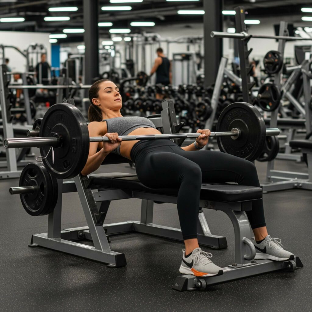 hip thrust ilustracja cwiczenia