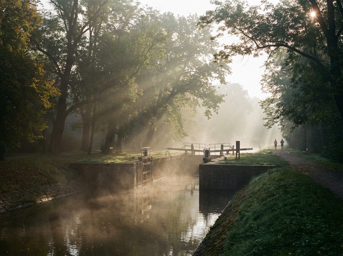 park nad starym kanaem bydgoskim w3so