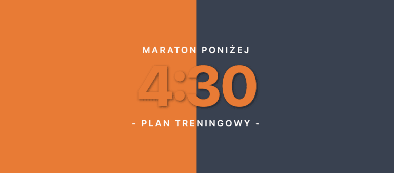 maraton poniżej 4:30