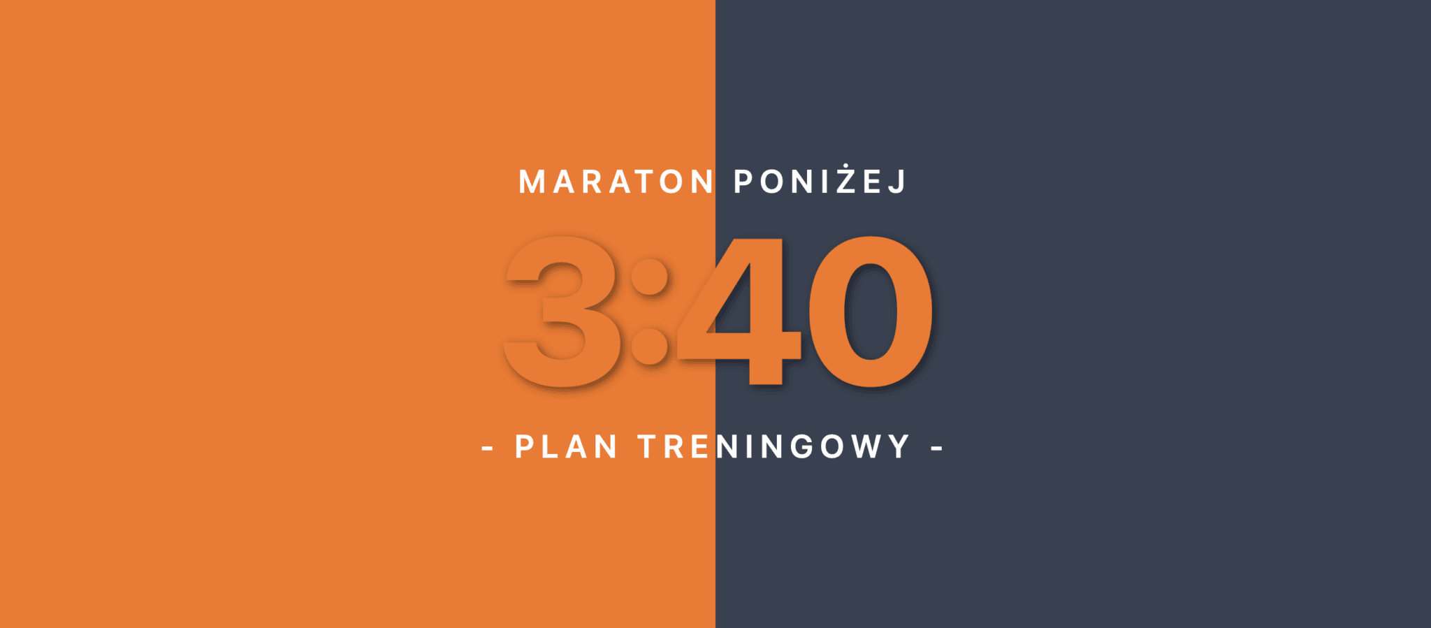 maraton poniżej 3:40