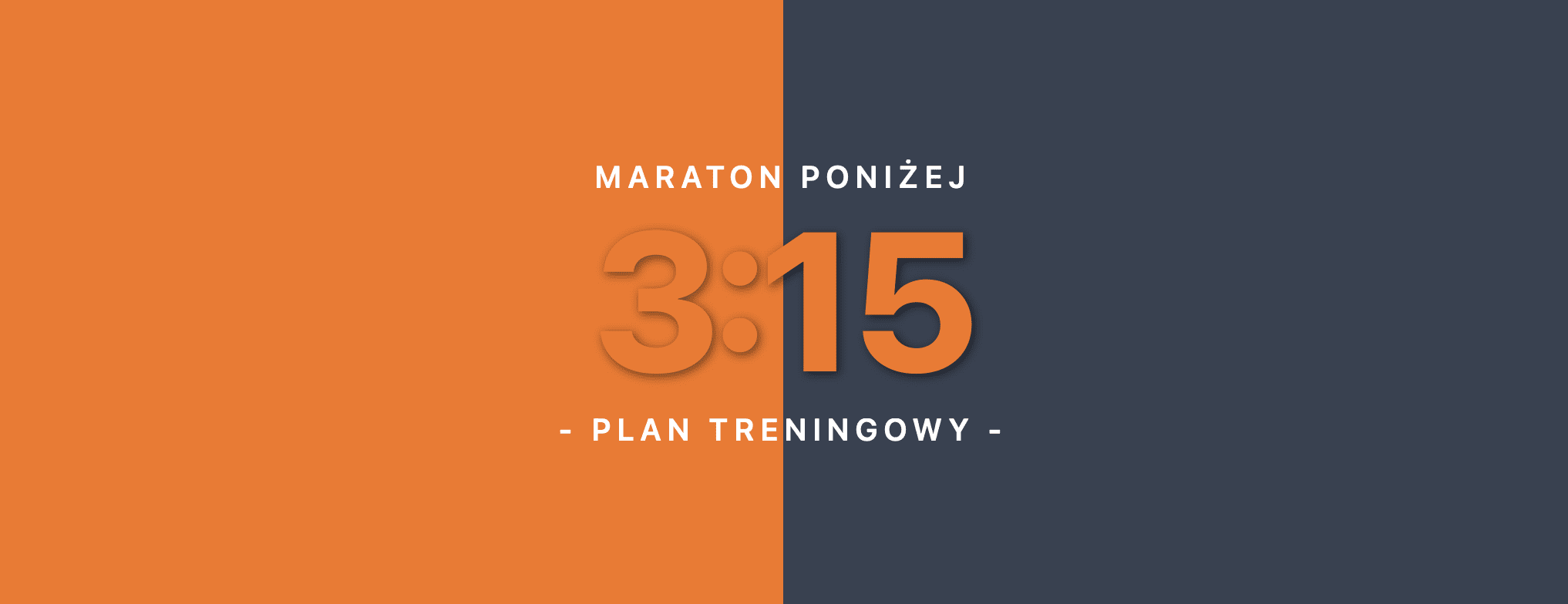 maraton poniżej 3:15